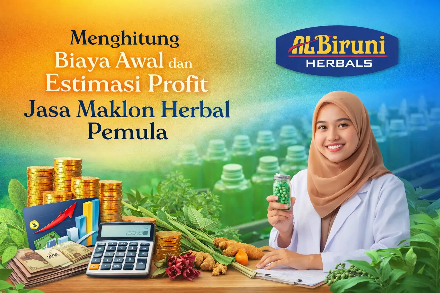 Analisis Bisnis: Menghitung Biaya Awal dan Estimasi Profit Jasa Maklon Herbal Pemula